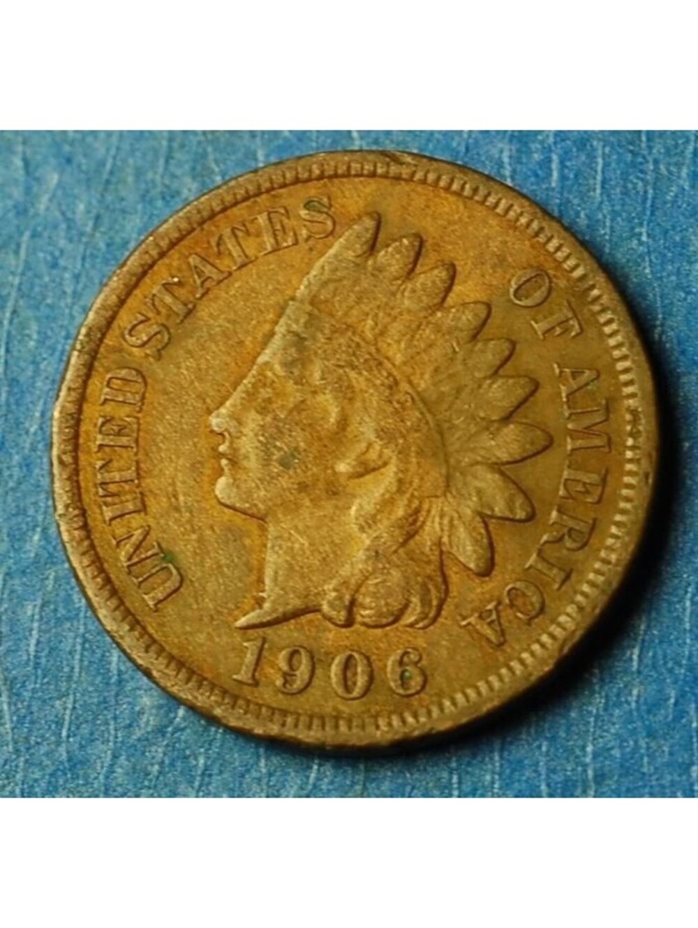 W1647 1906 Indian Head Cent Penny 1c - Check Out Our Store 🔥🔥FULL LIBERTY🔥🔥